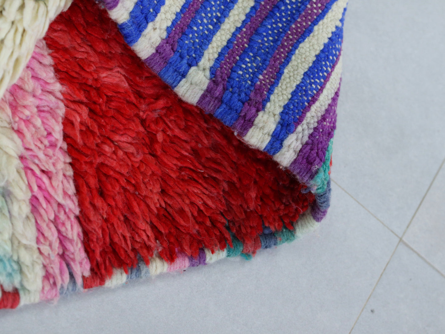 Bohemian Wool Rug 5x9 - A16
