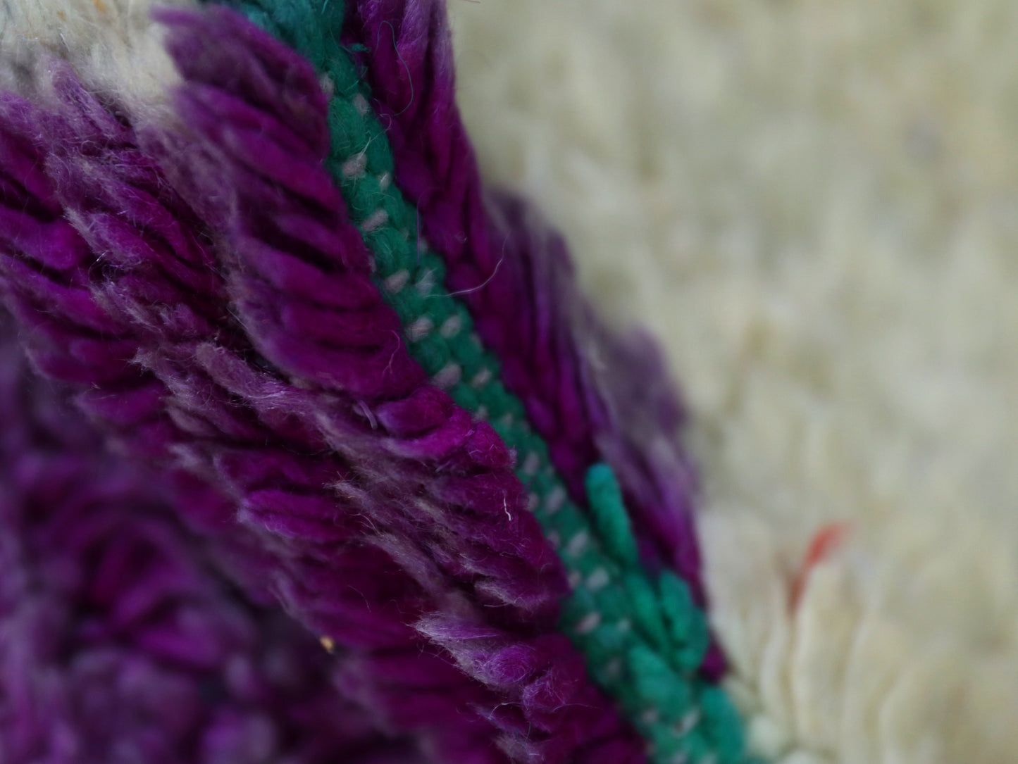 Bohemian Wool Rug 5x9 - A16