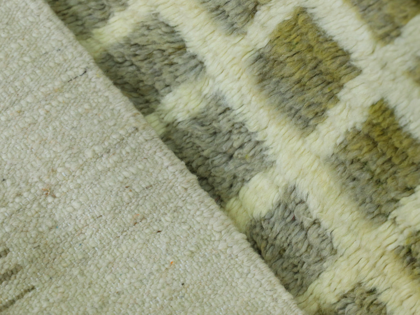 Beni ourain  moroccan rug 4x9 ft - A21