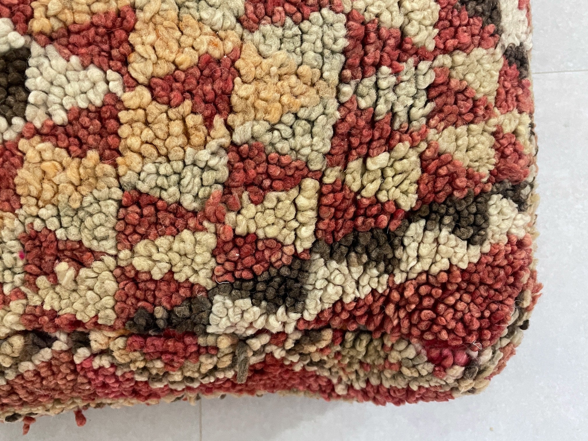 Moroccan pouf cover - A34