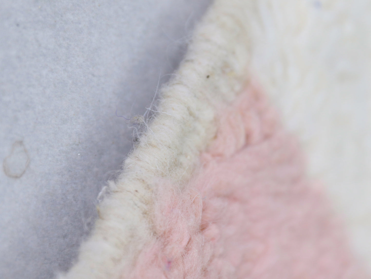 Handmade Moroccan Beni Ourain Checkered Rug 5x8 - A68