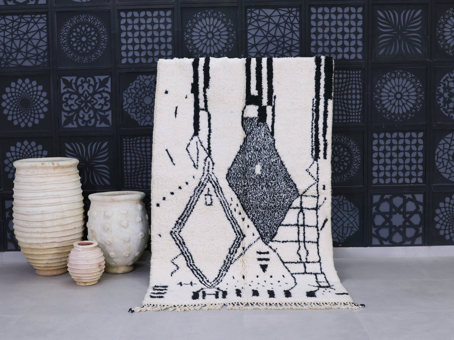 Handmade Moroccan  Rug 5x8 - A67