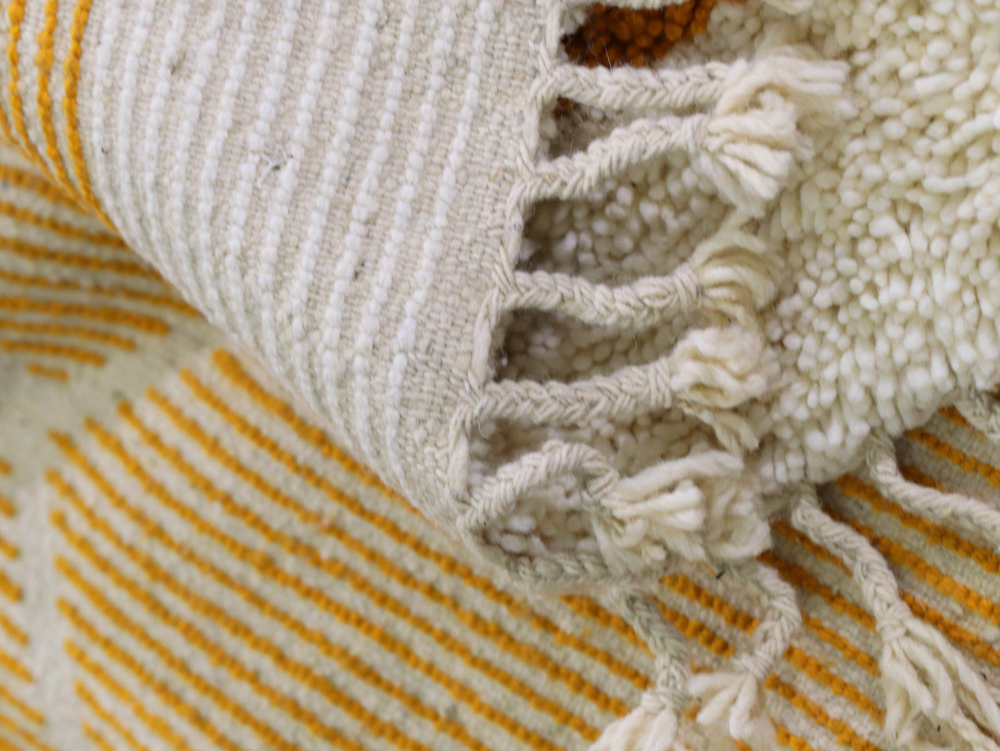 Burnt Orange Moroccan Rug 7x5 – A98