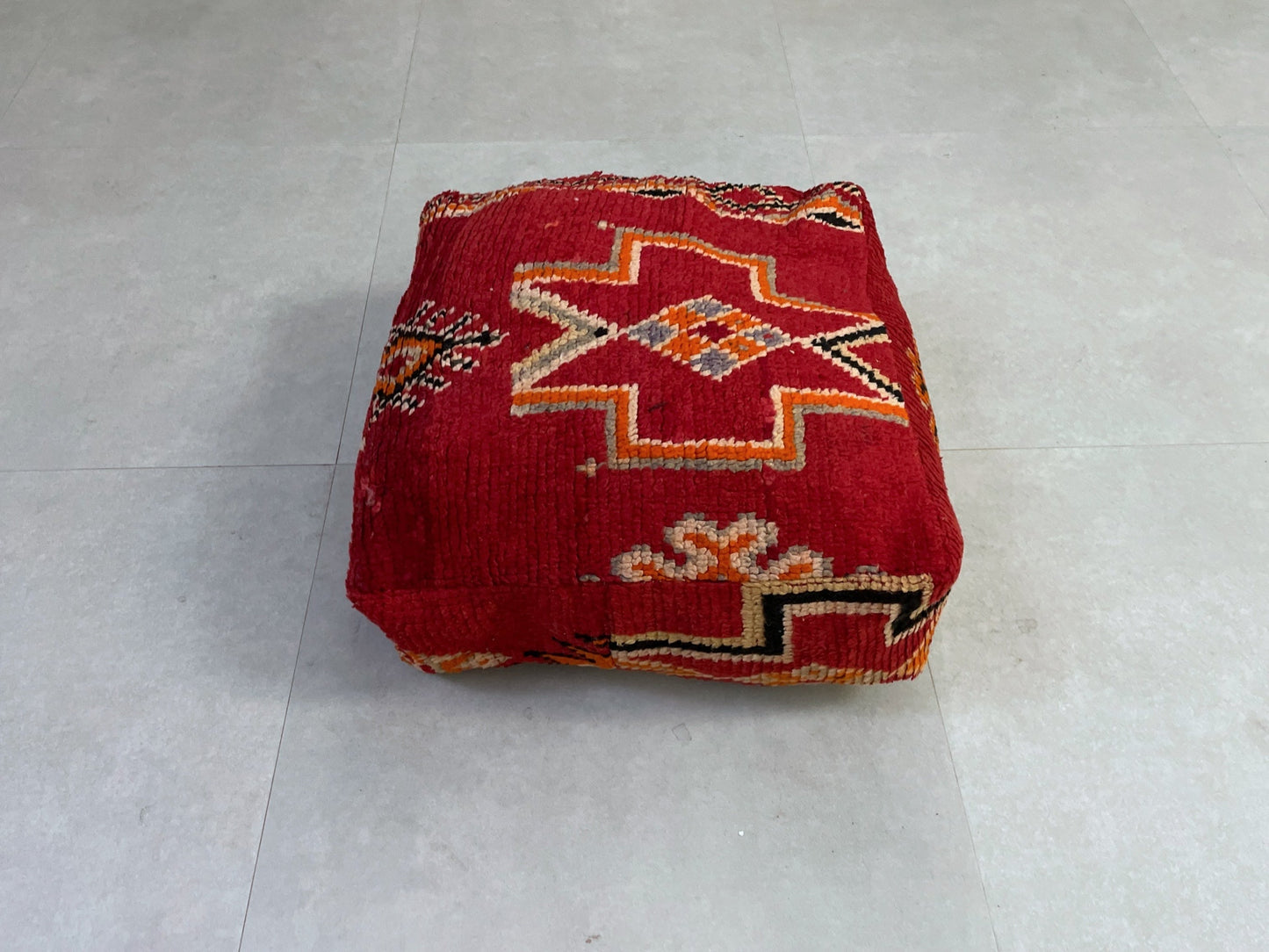 Moroccan floor pillow cover - W11