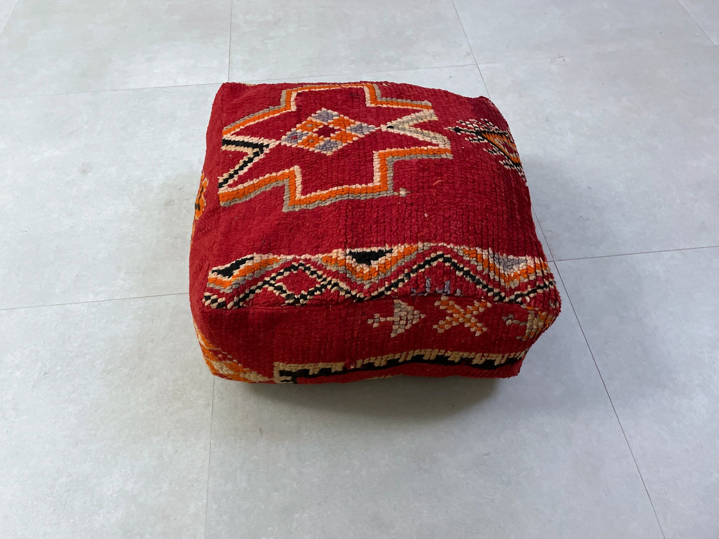 Moroccan floor pillow cover - W11