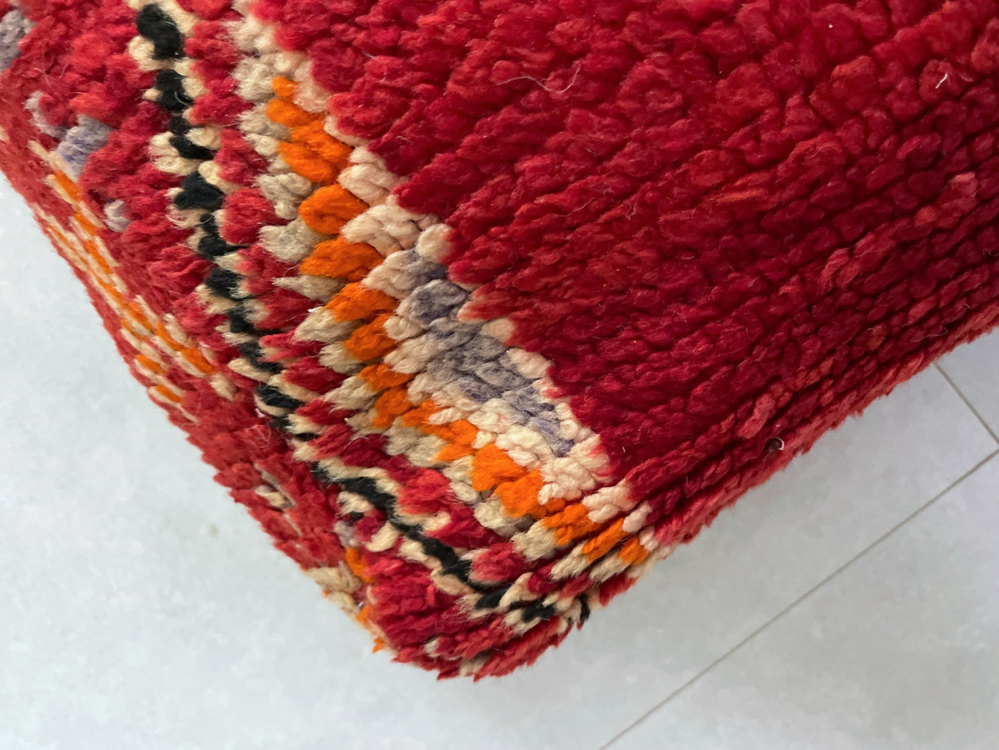 Moroccan floor pillow cover - W11