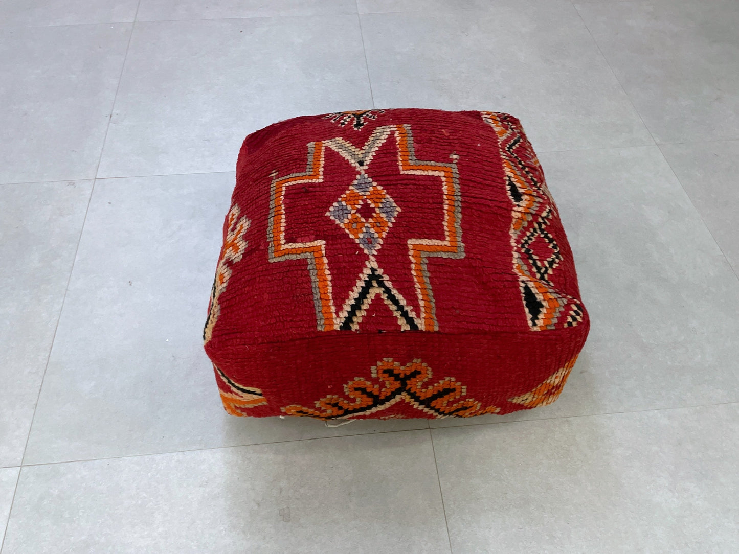 Moroccan floor pillow cover - W11