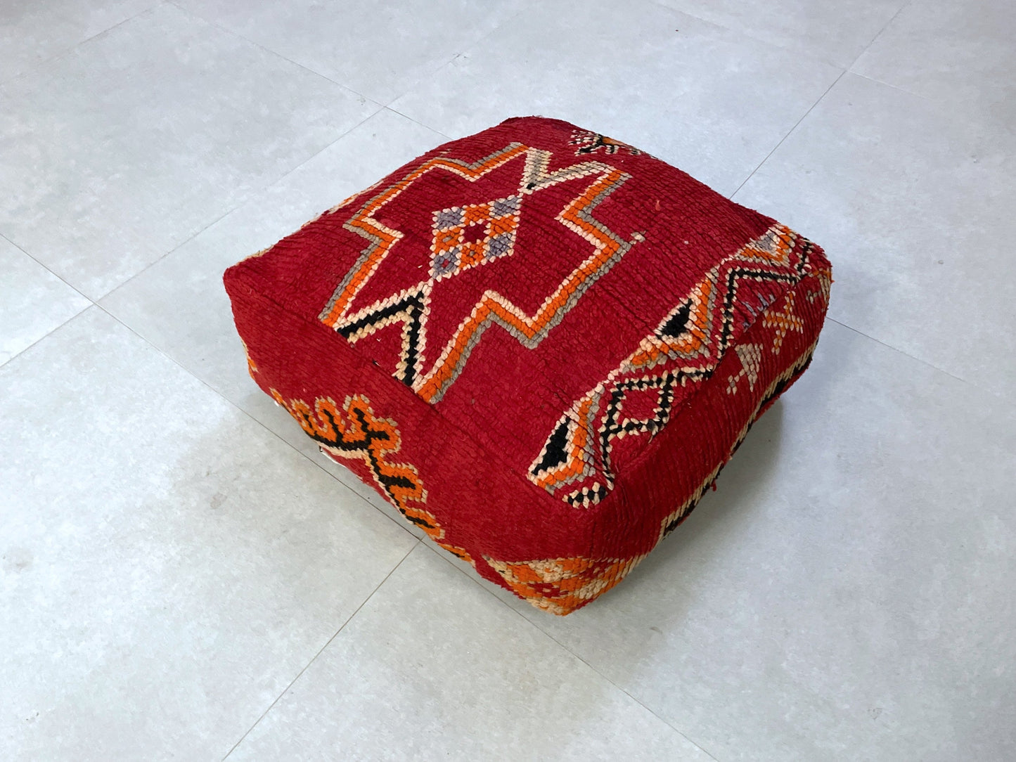 Moroccan floor pillow cover - W11