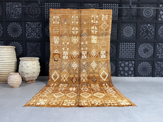 Vintage Moroccan Rug 5x10 - F62
