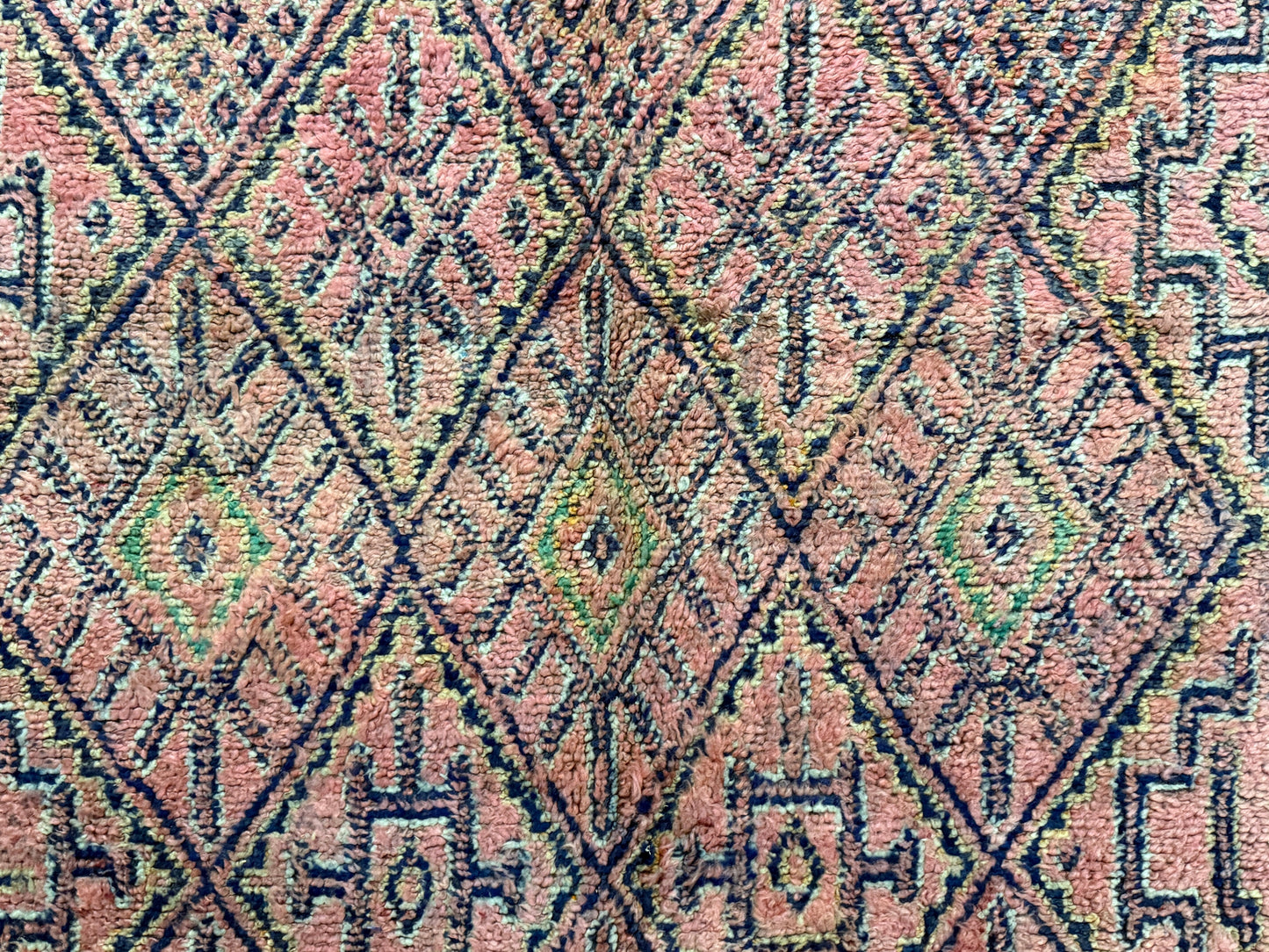 Vintage Pink Moroccan Rug 6x11 - F66
