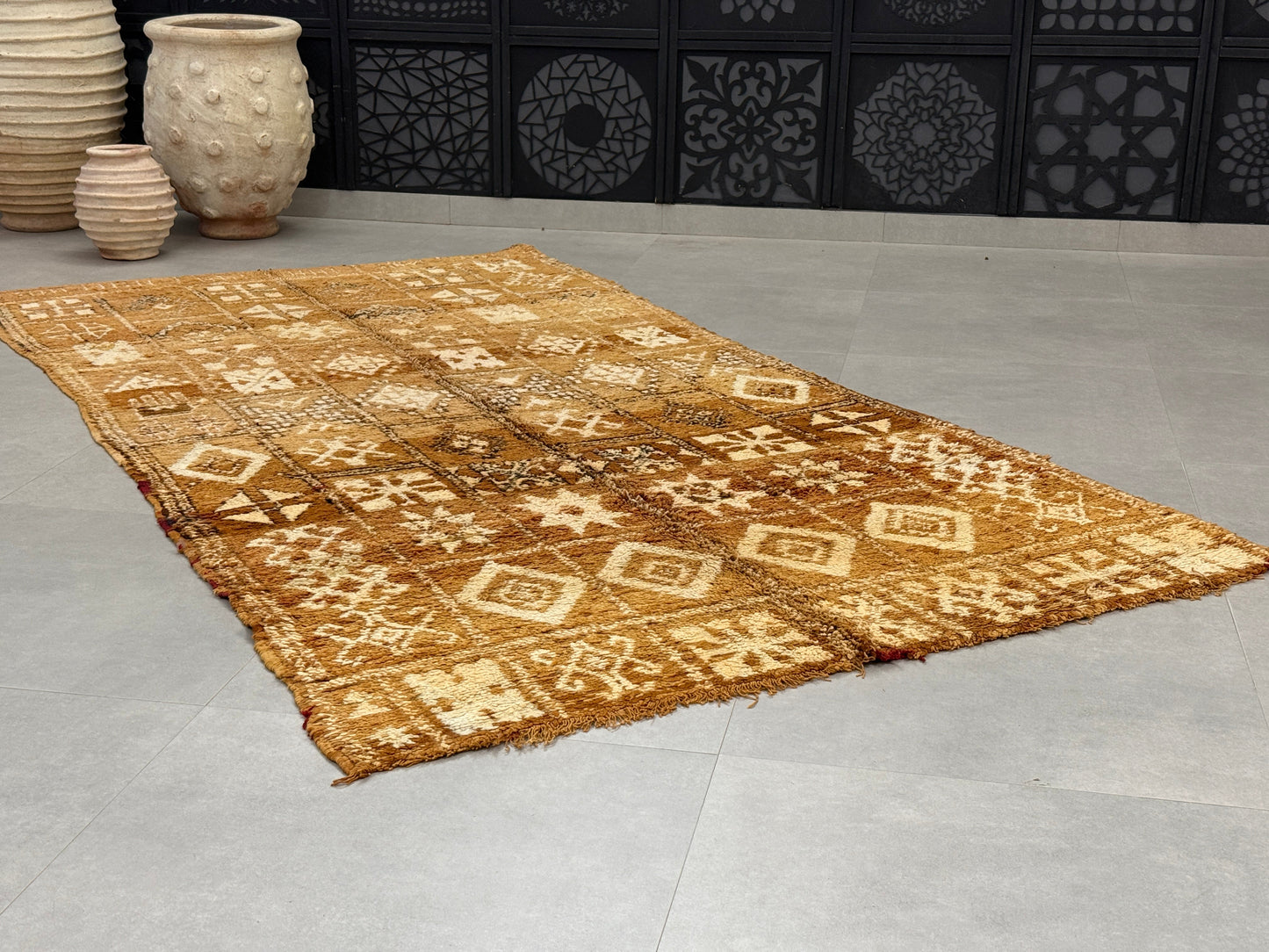 Vintage Moroccan Rug 5x10 - F62