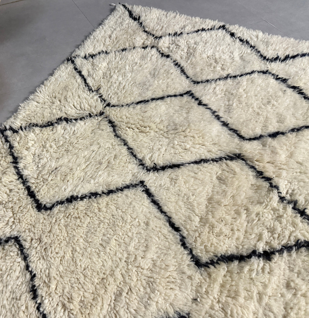 Vintage Moroccan Rug 5x8 - F73