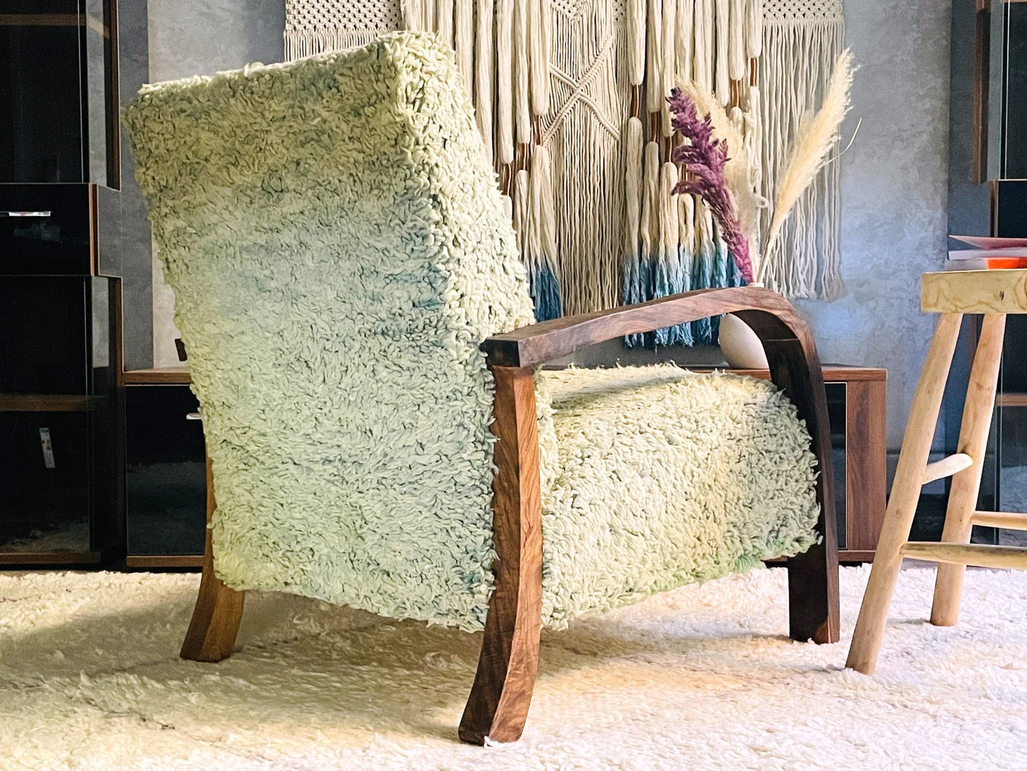 Custom Pistachio moroccan walnut wood