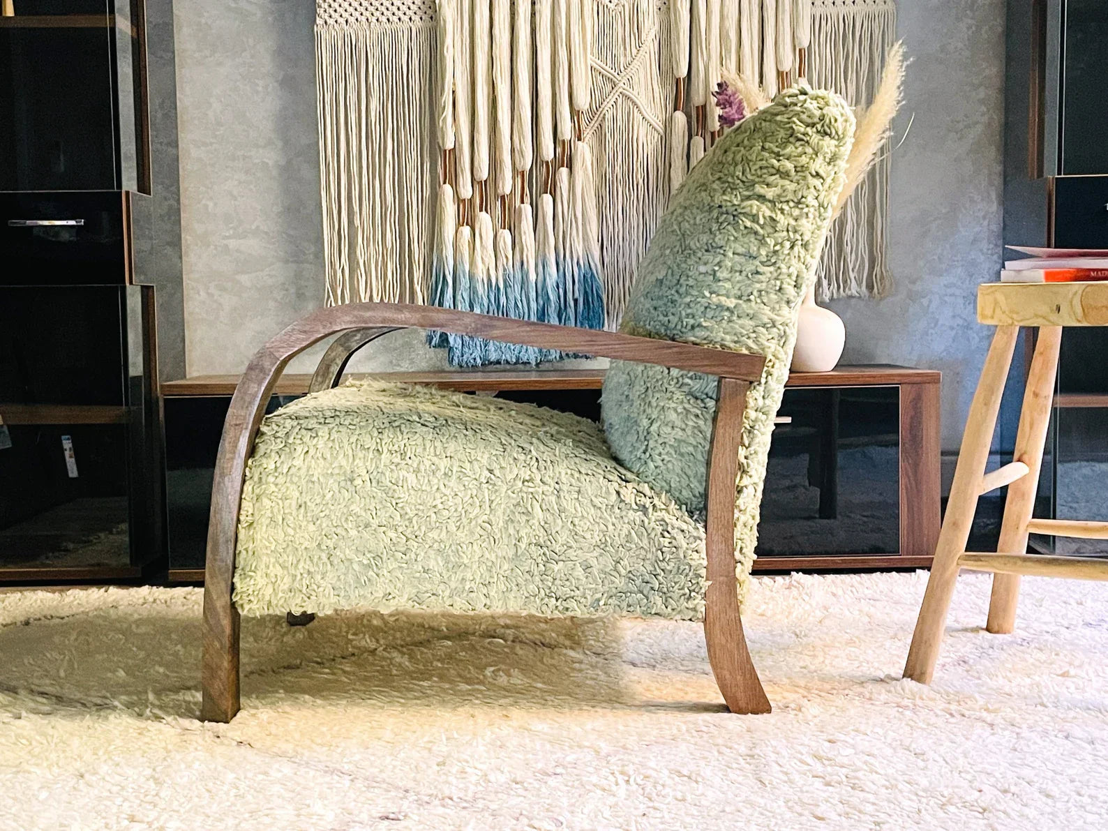 Custom Pistachio moroccan walnut wood