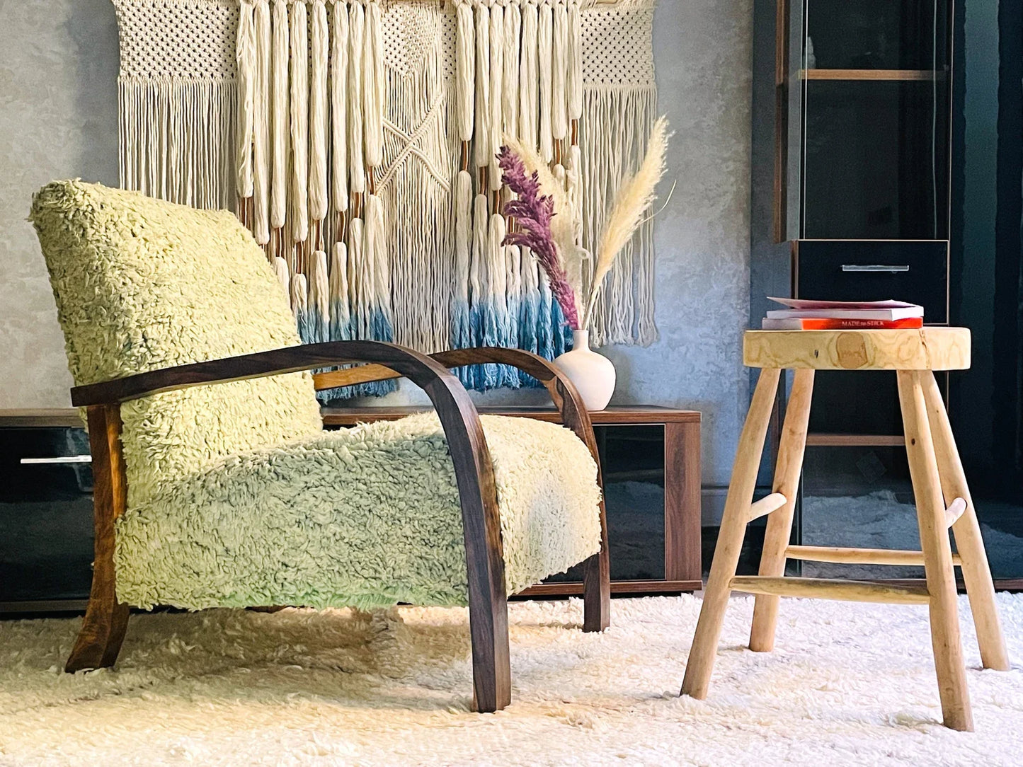 Custom Pistachio moroccan walnut wood