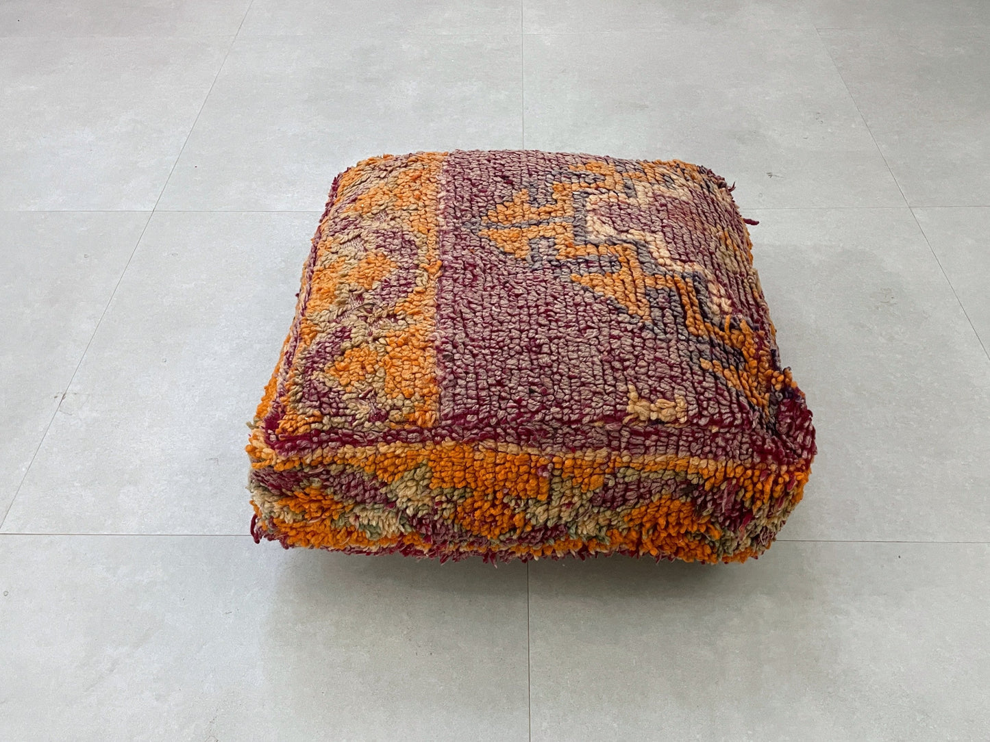 Moroccan floor pillow cover - J61