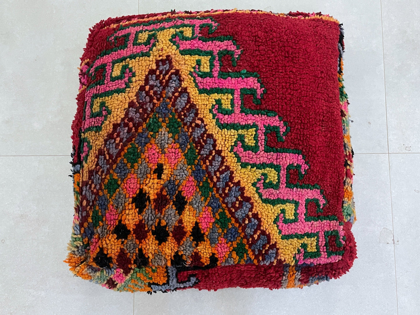 Moroccan floor pillow cover - N21