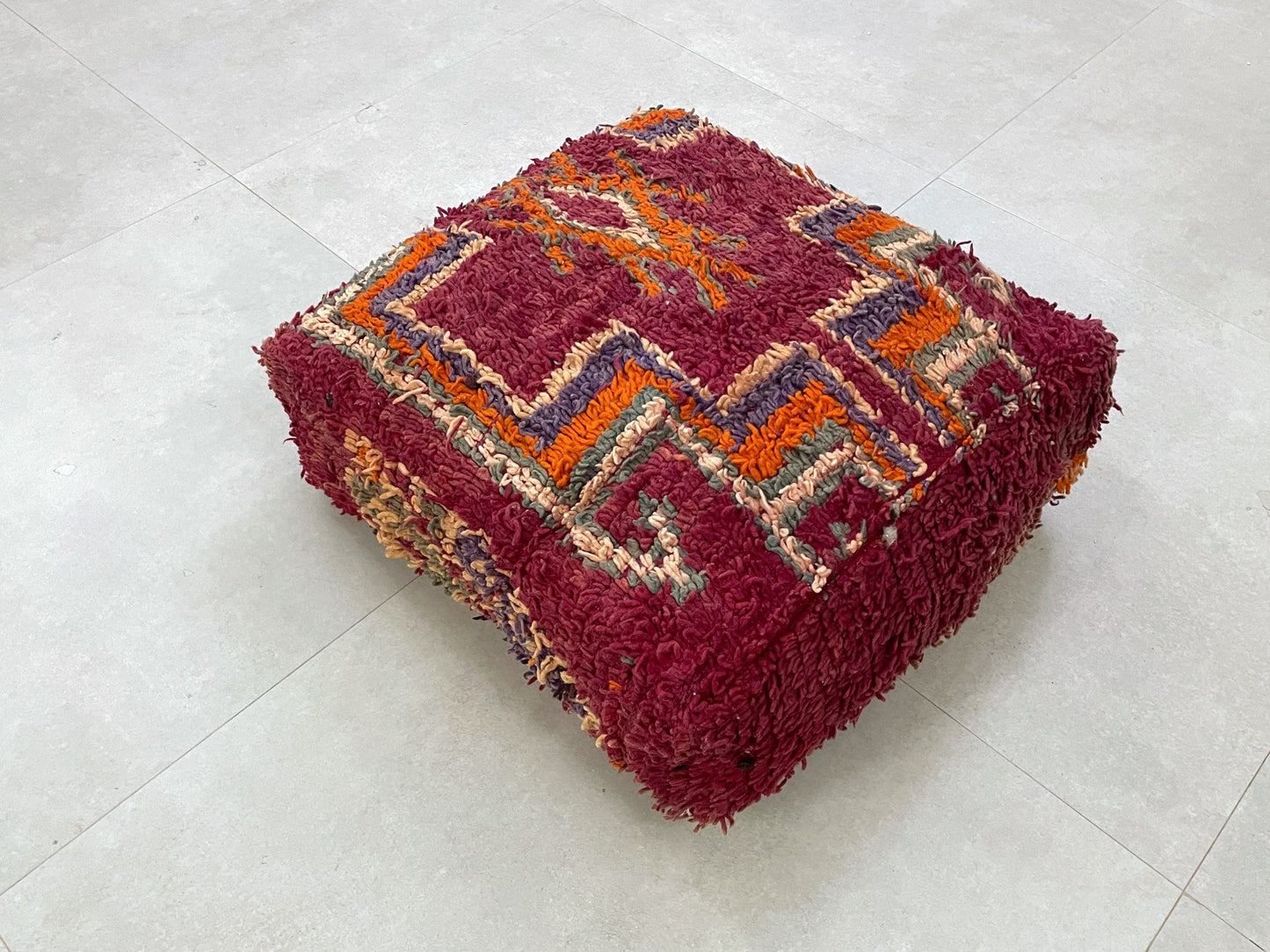 Moroccan floor pillow cover - X11