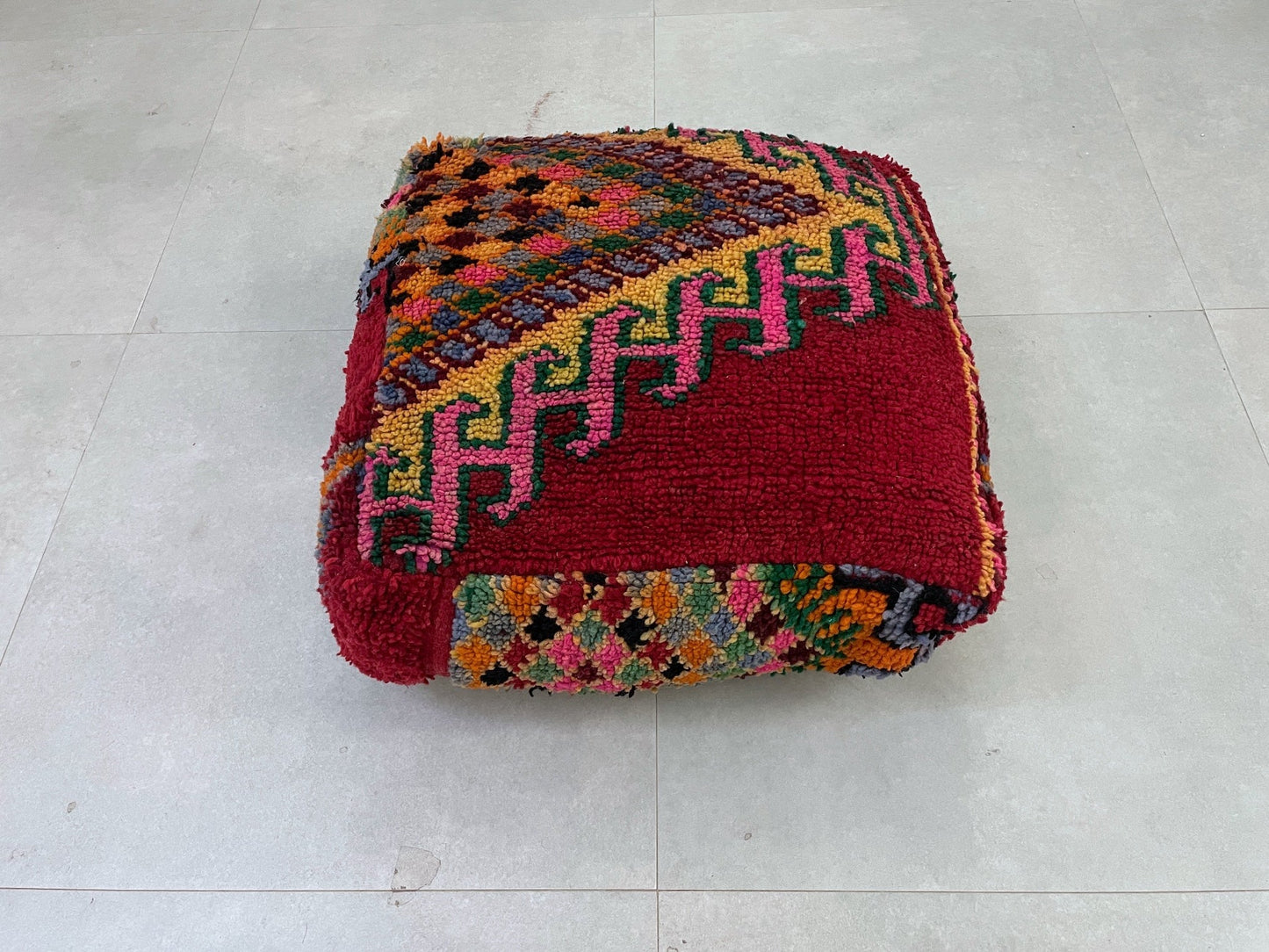 Moroccan floor pillow cover - N21
