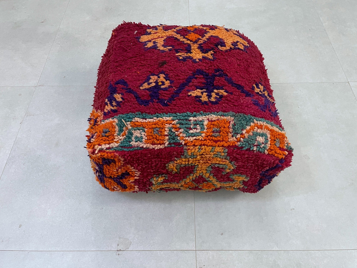Moroccan floor pillow cover - N22