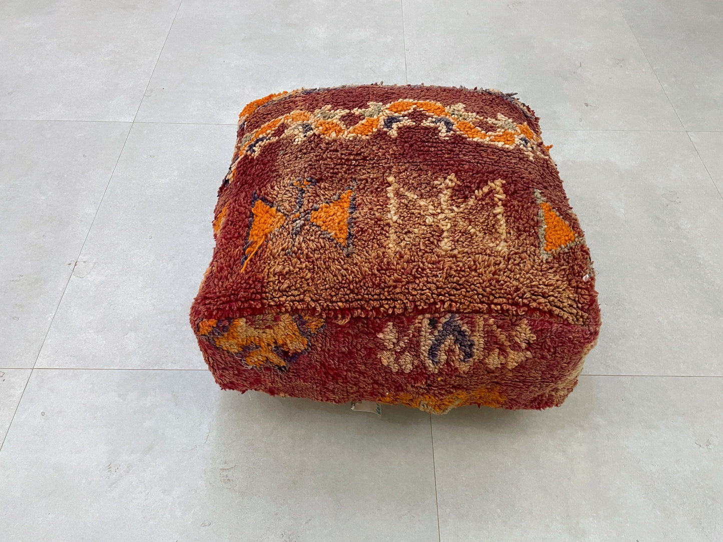 Moroccan floor pillow cover -  J22