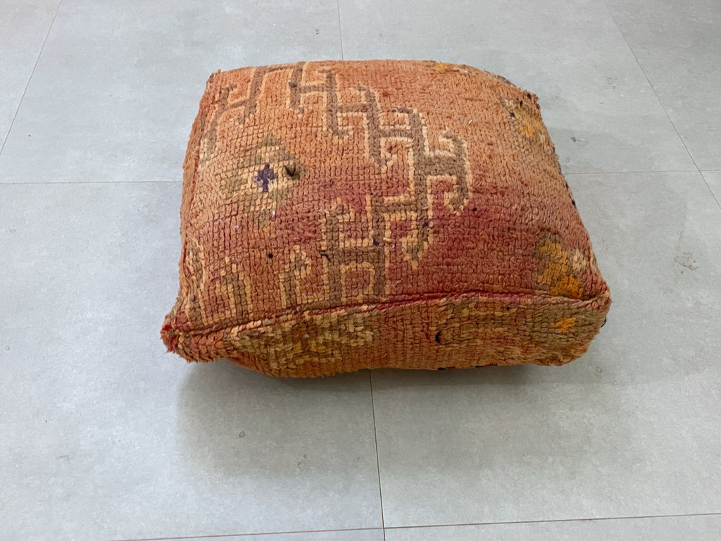 Moroccan floor pillow cover - J25