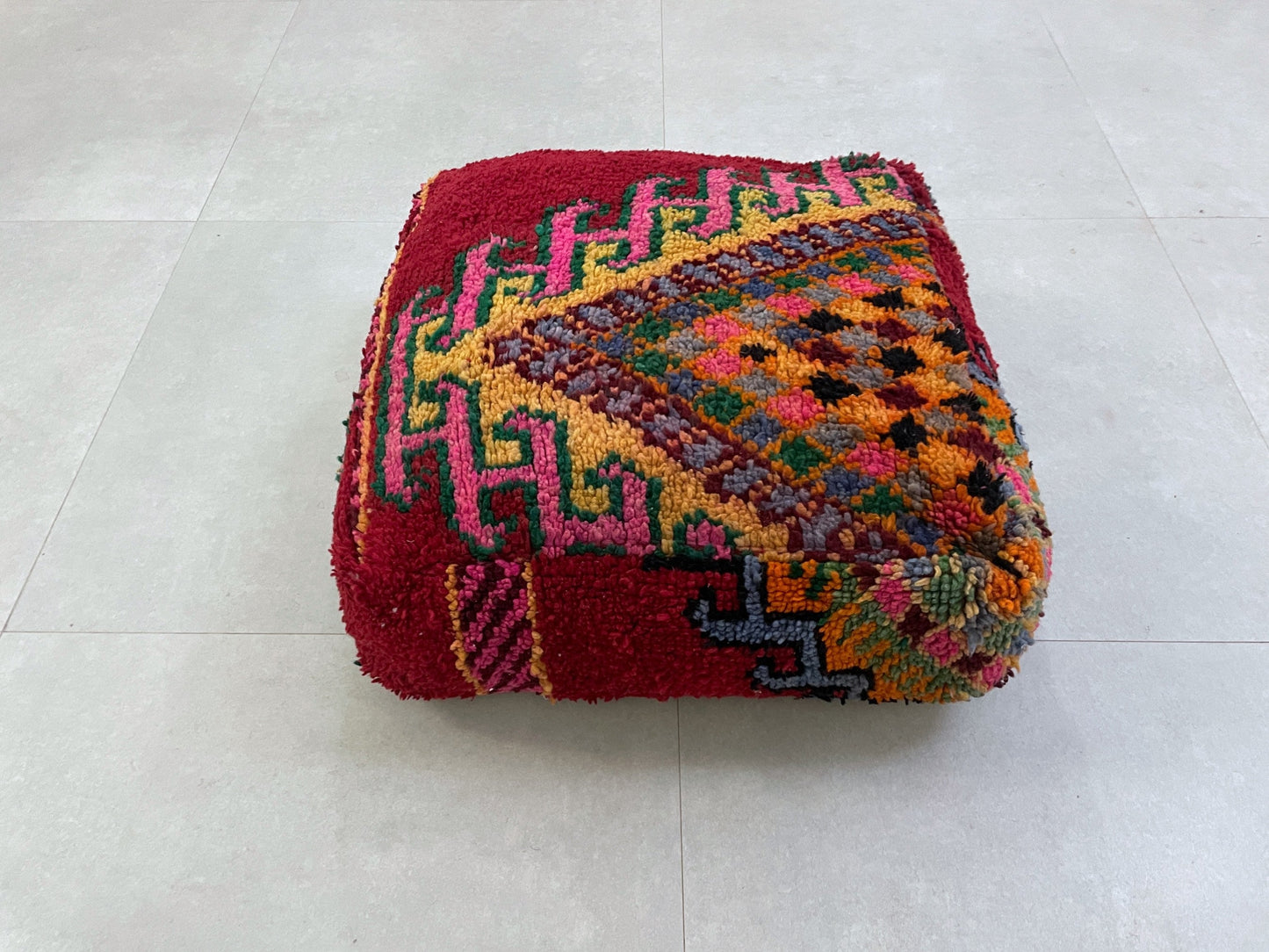 Moroccan floor pillow cover - N21