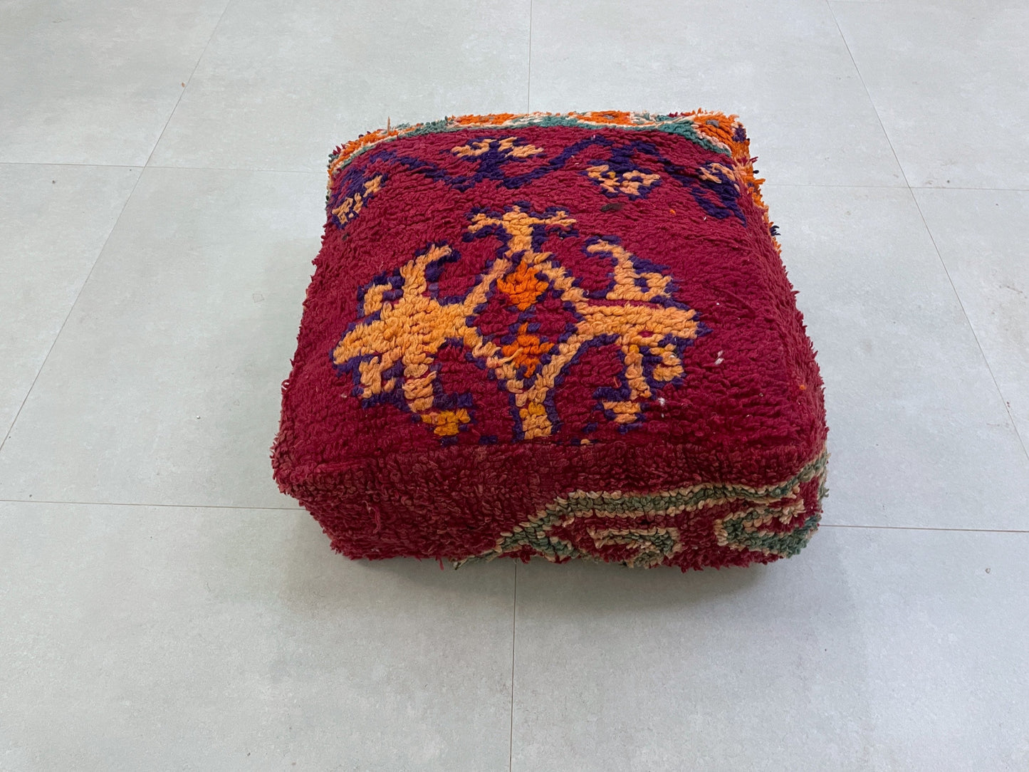 Moroccan floor pillow cover - N22
