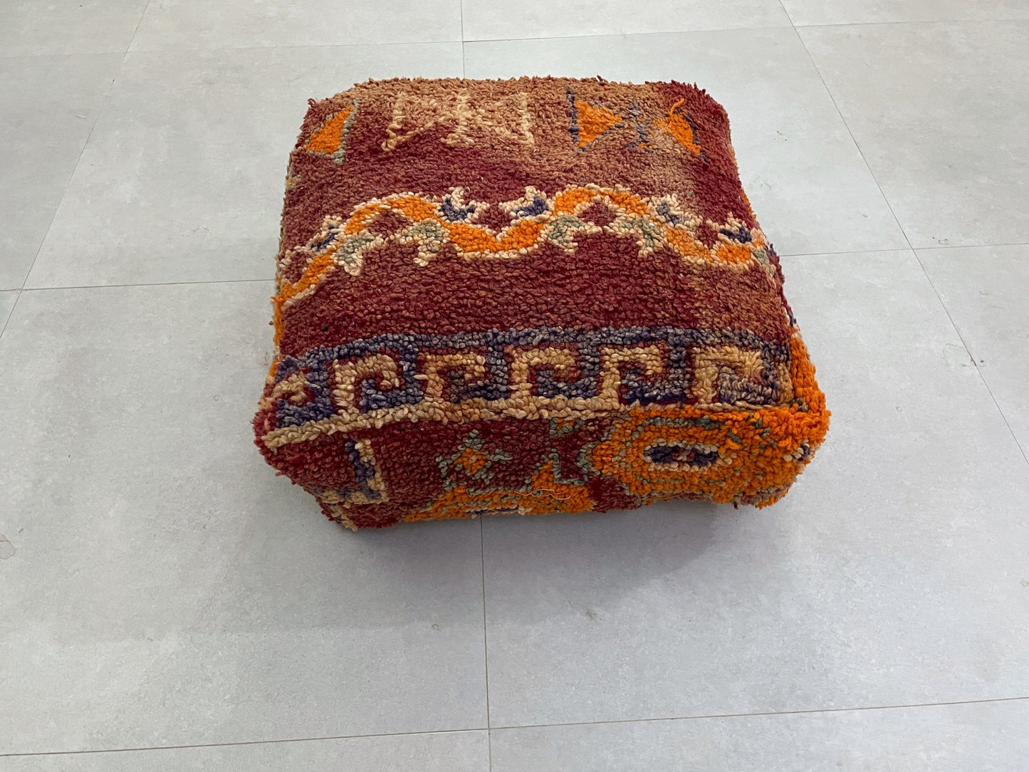 Moroccan floor pillow cover -  J22