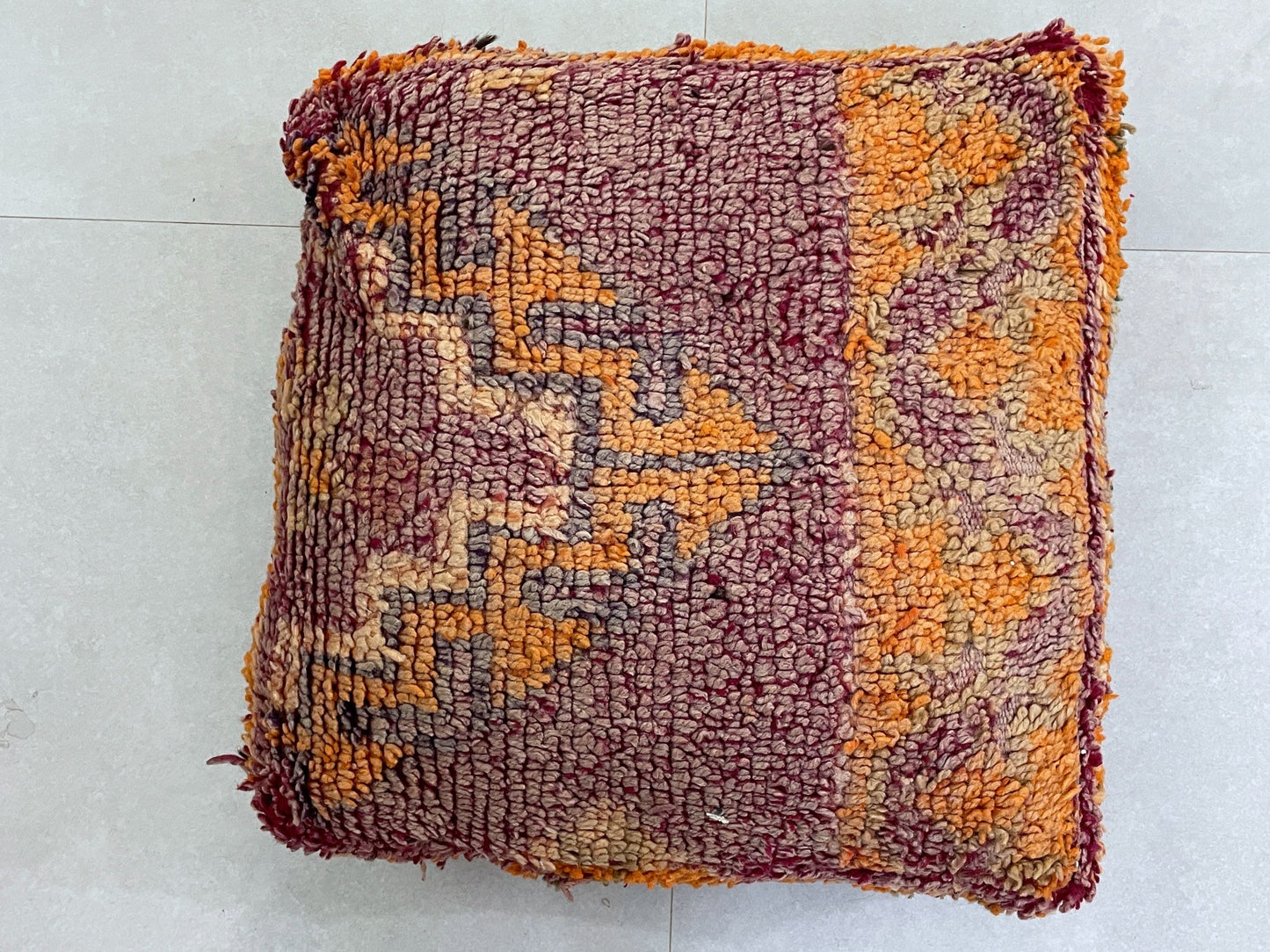 Moroccan floor pillow cover - J61