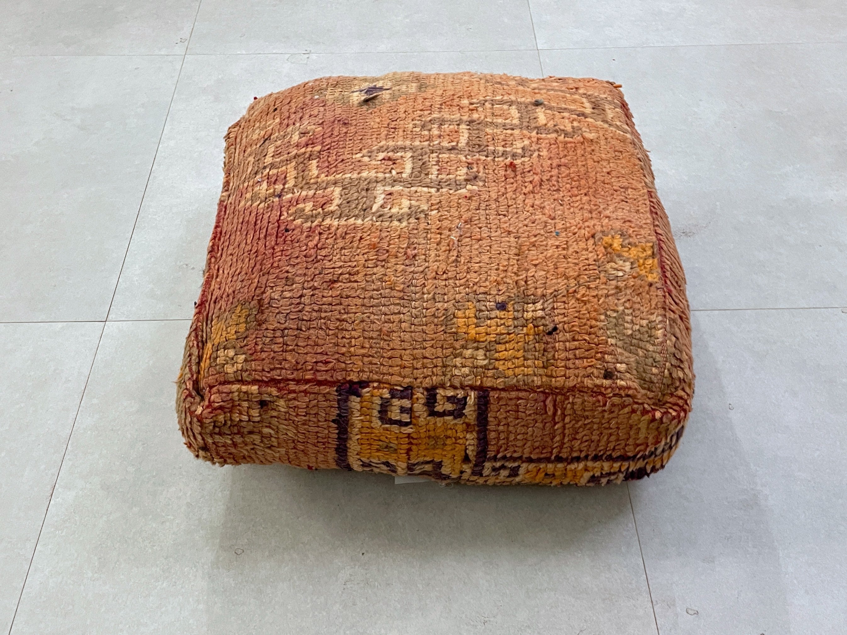 Moroccan floor pillow cover - J25