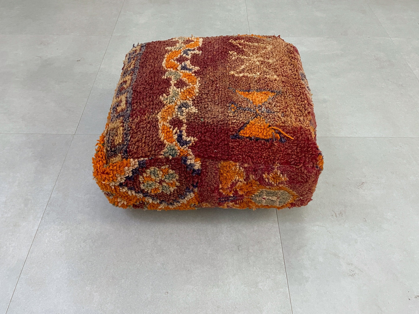 Moroccan floor pillow cover -  J22
