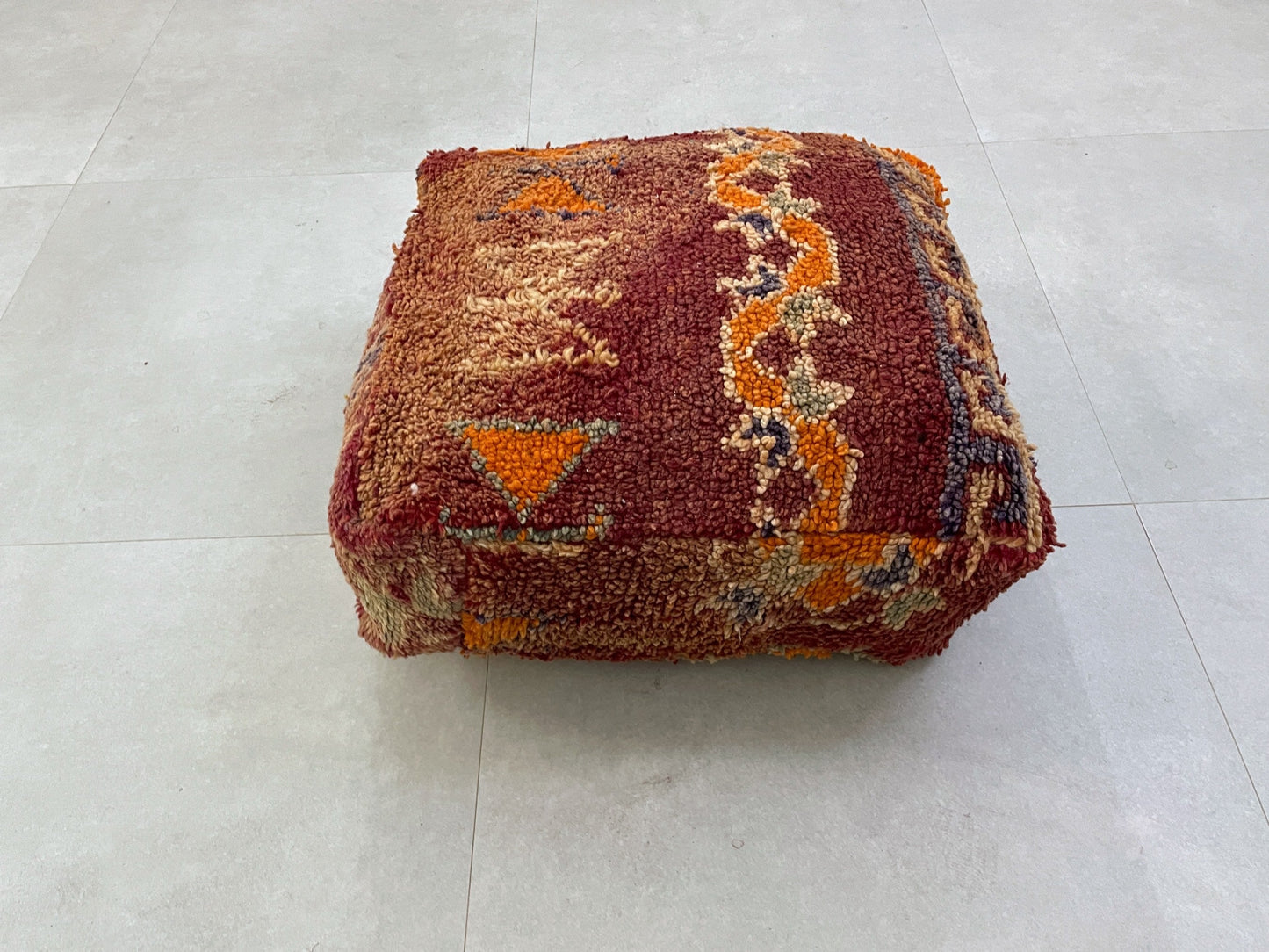 Moroccan floor pillow cover -  J22