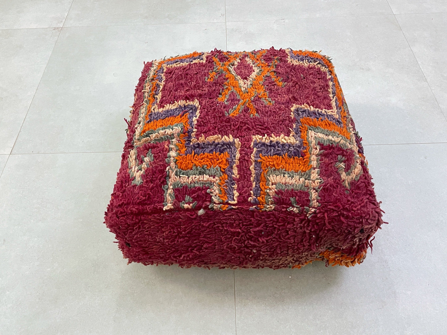 Moroccan floor pillow cover - X11