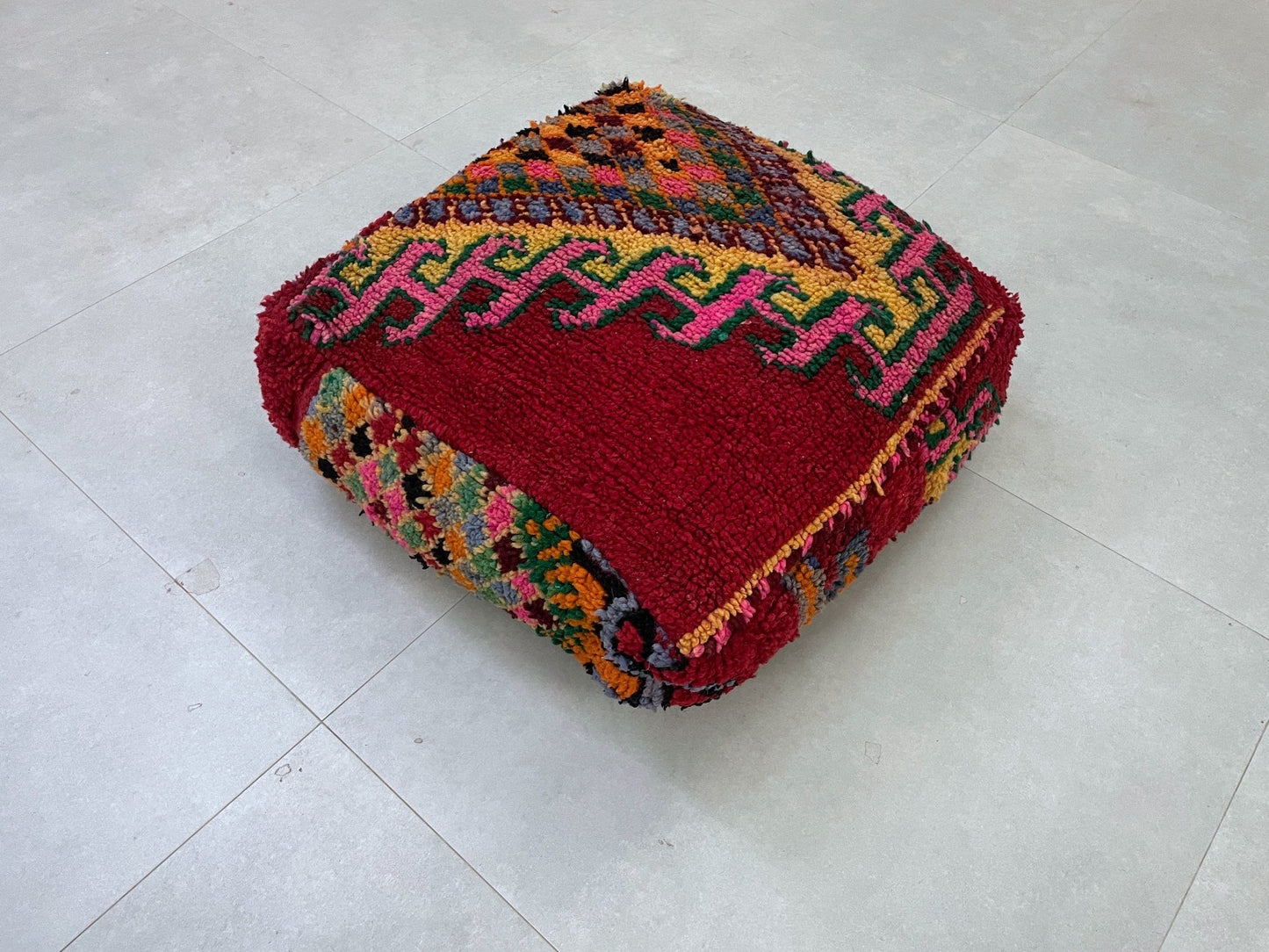 Moroccan floor pillow cover - N21