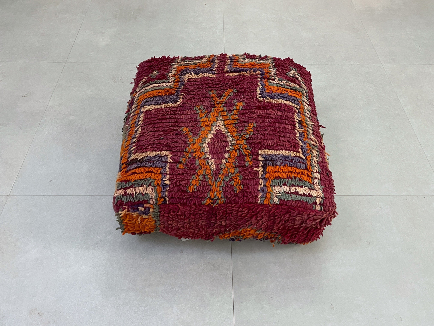 Moroccan floor pillow cover - X11