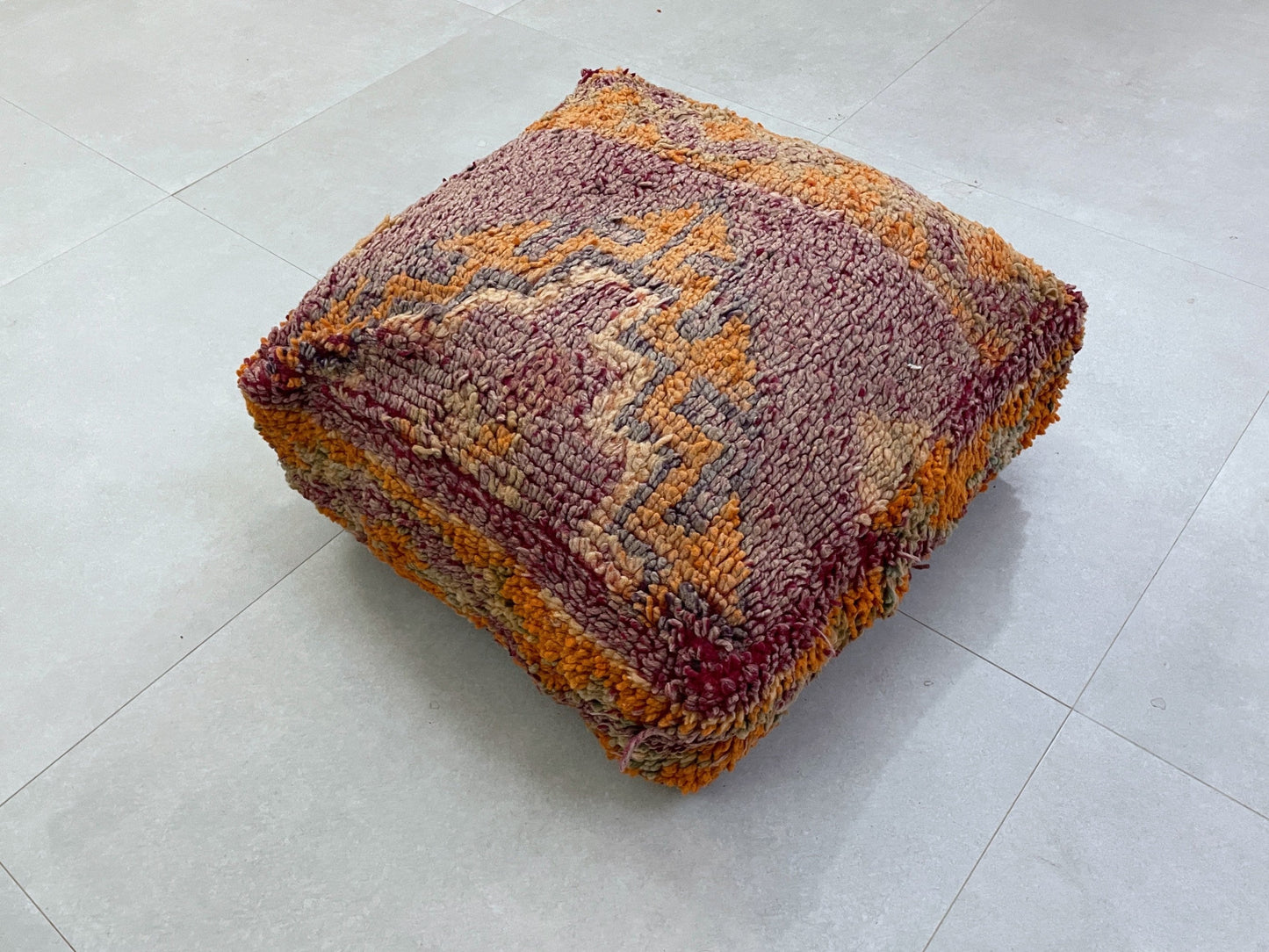 Moroccan floor pillow cover - J61