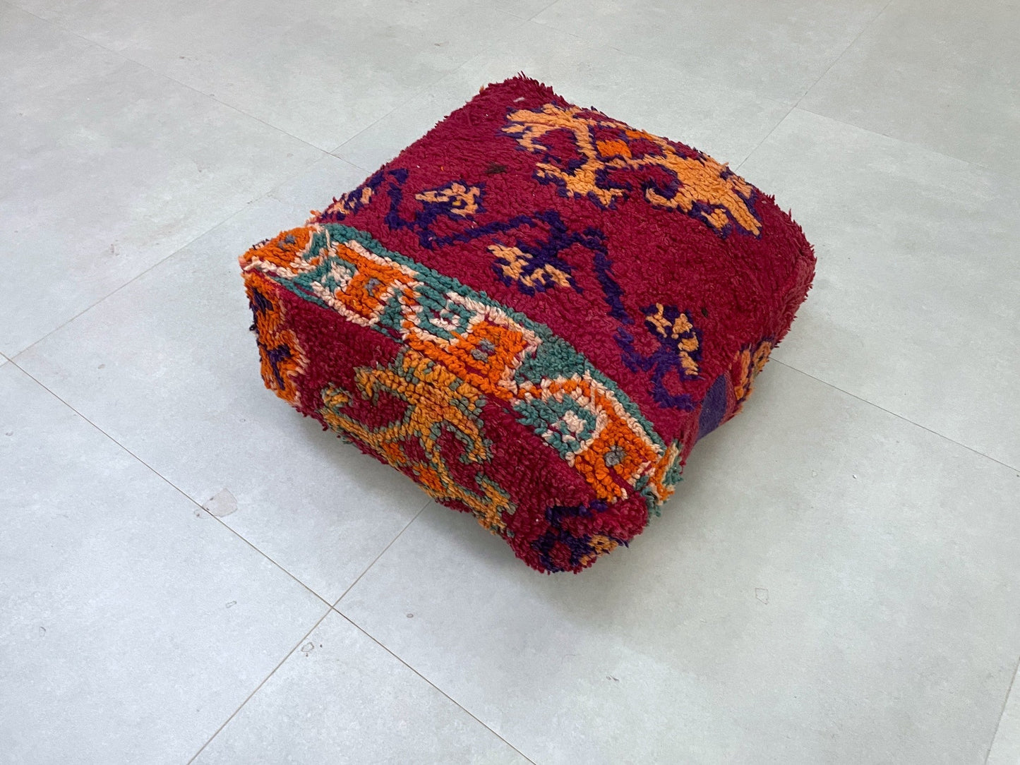 Moroccan floor pillow cover - N22
