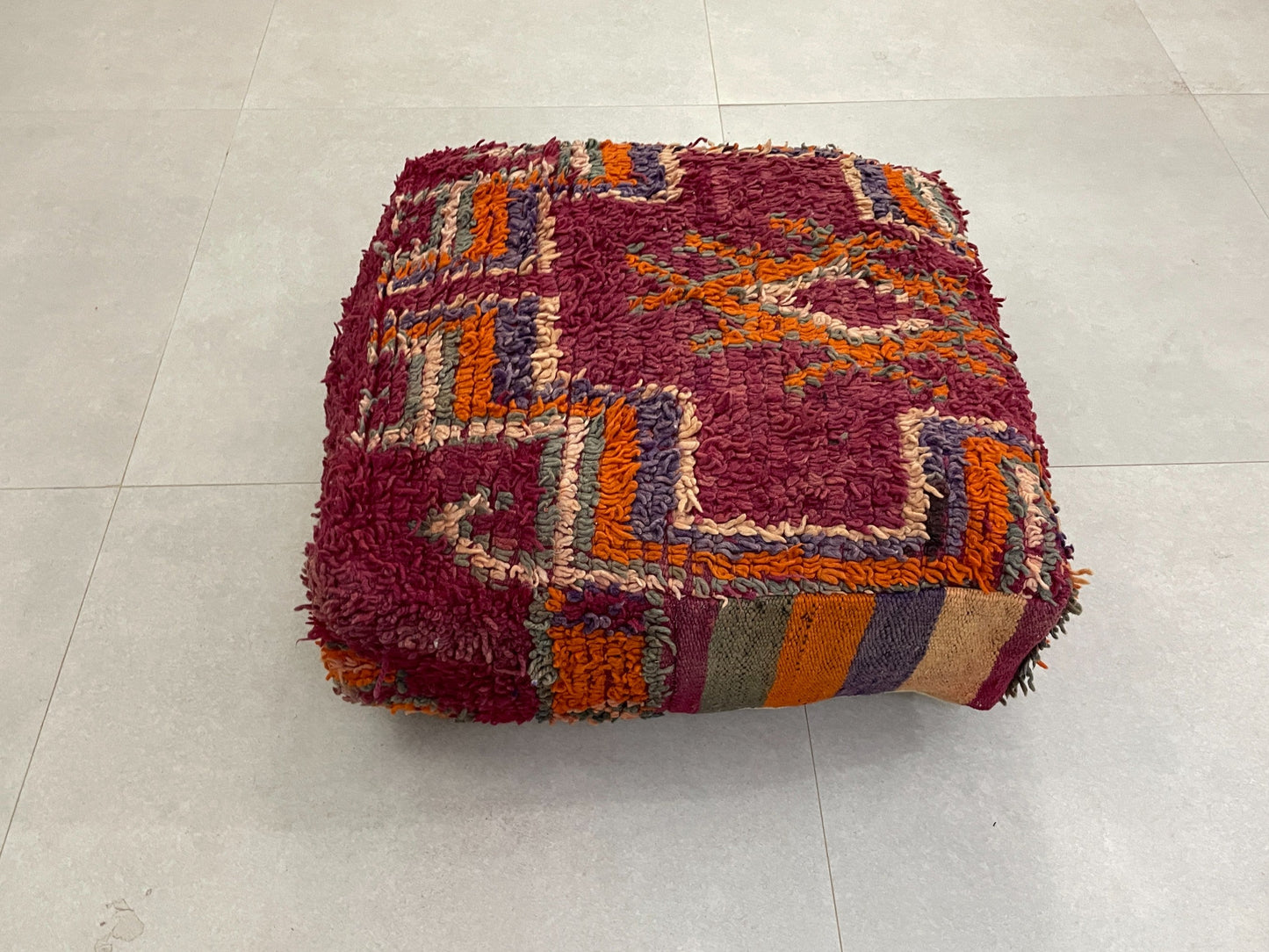 Moroccan floor pillow cover - X11