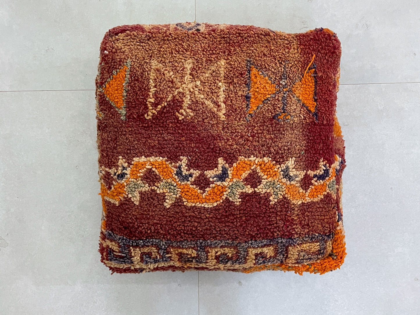 Moroccan floor pillow cover -  J22