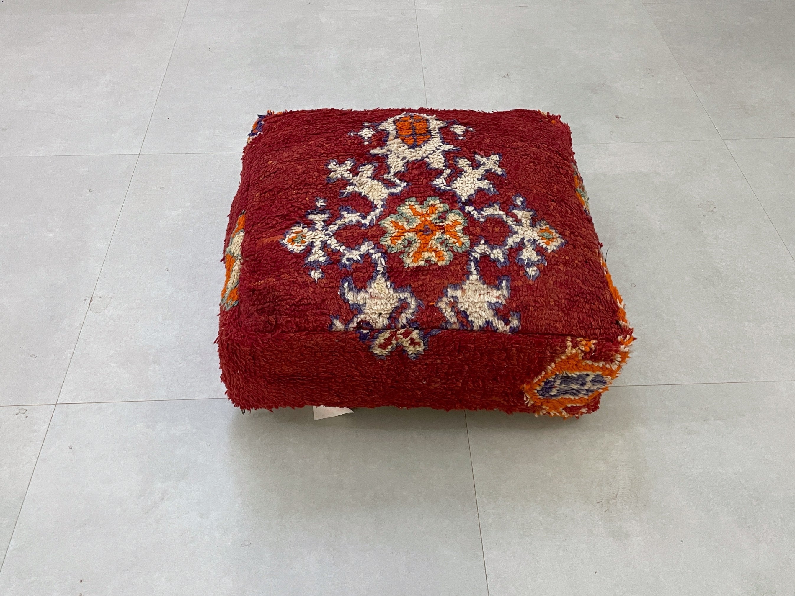 Moroccan floor pillow cover - X27