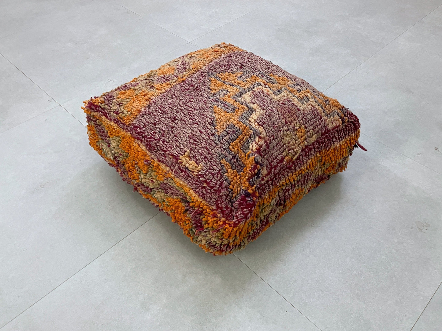 Moroccan floor pillow cover - J61