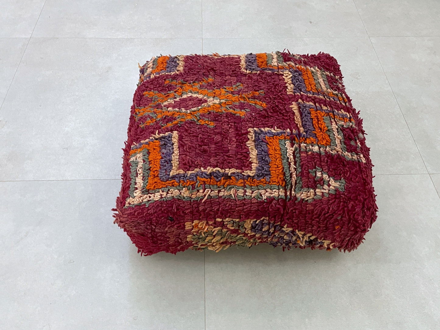 Moroccan floor pillow cover - X11