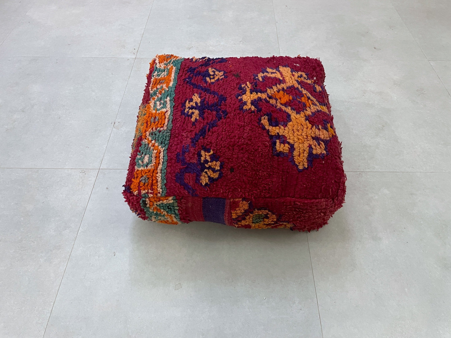 Moroccan floor pillow cover - N22