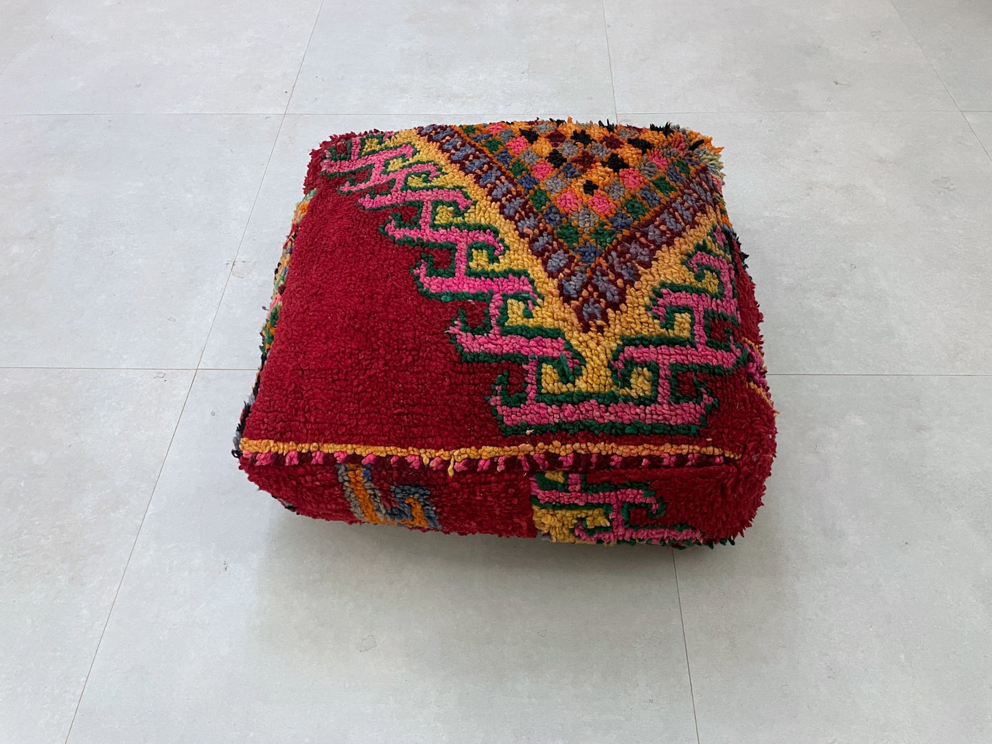 Moroccan floor pillow cover - N21