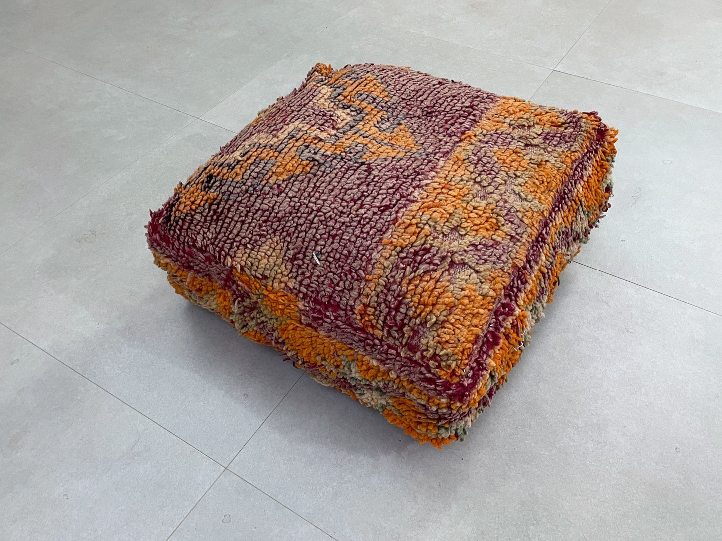 Moroccan floor pillow cover - J61