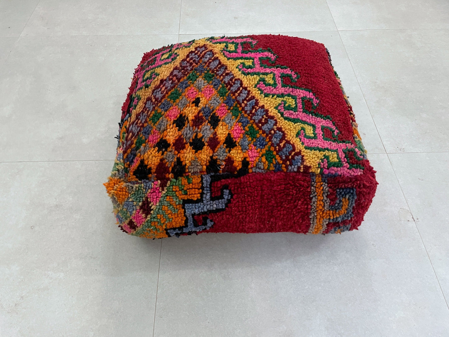 Moroccan floor pillow cover - N21