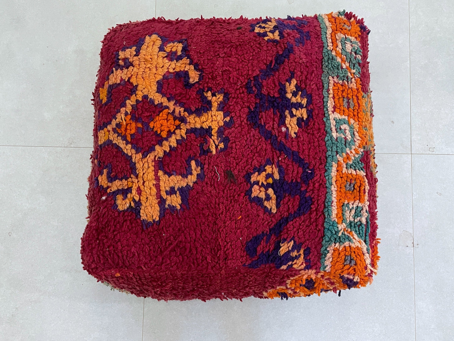 Moroccan floor pillow cover - N22