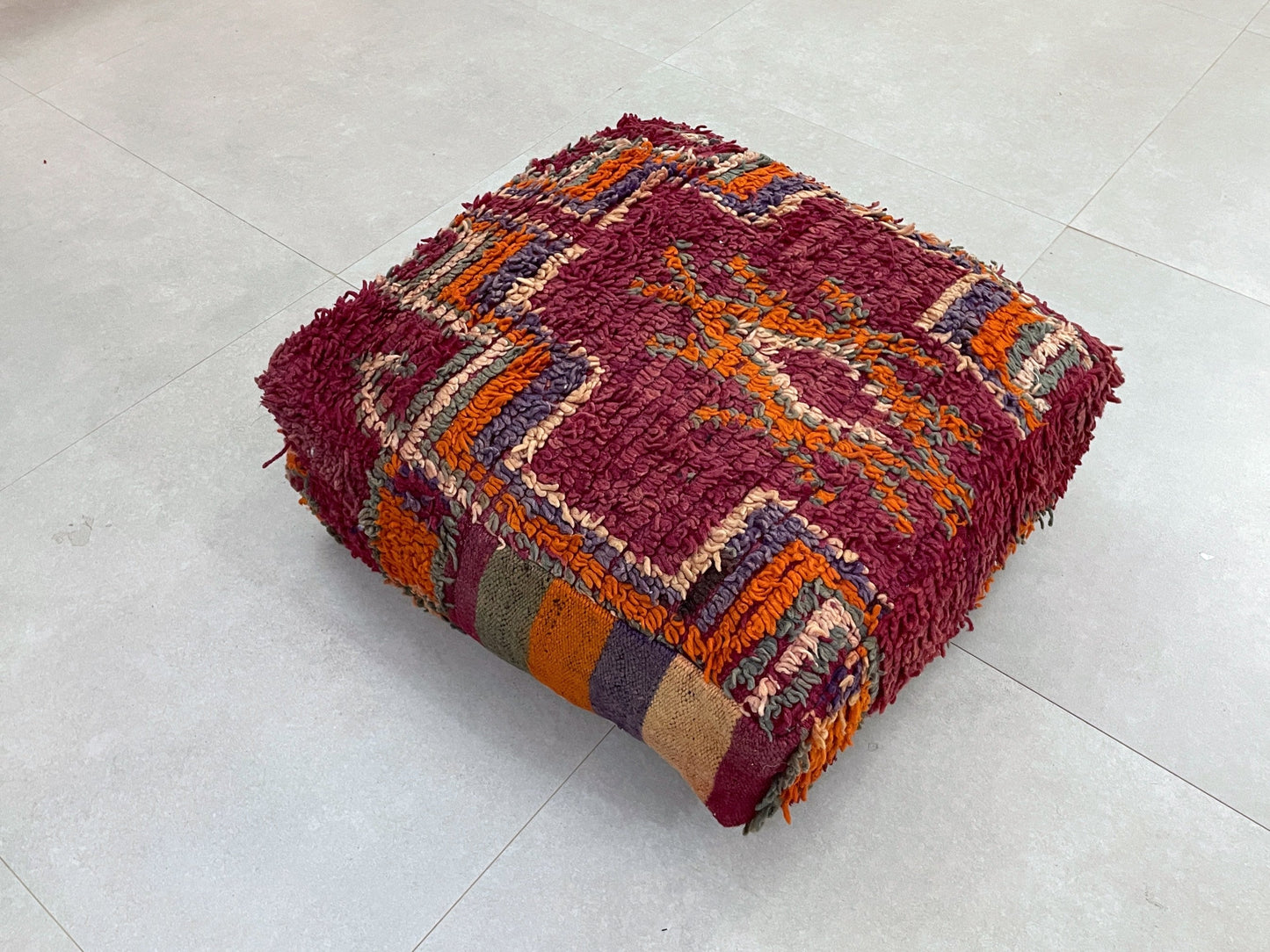 Moroccan floor pillow cover - X11
