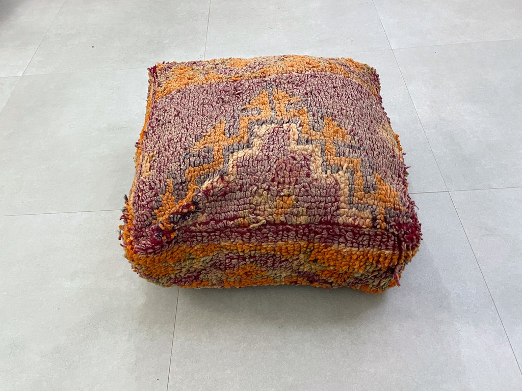 Moroccan floor pillow cover - J61